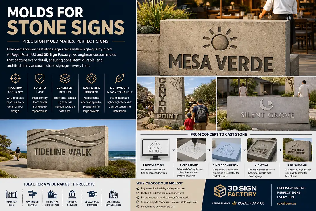 Molds for Stone Signs