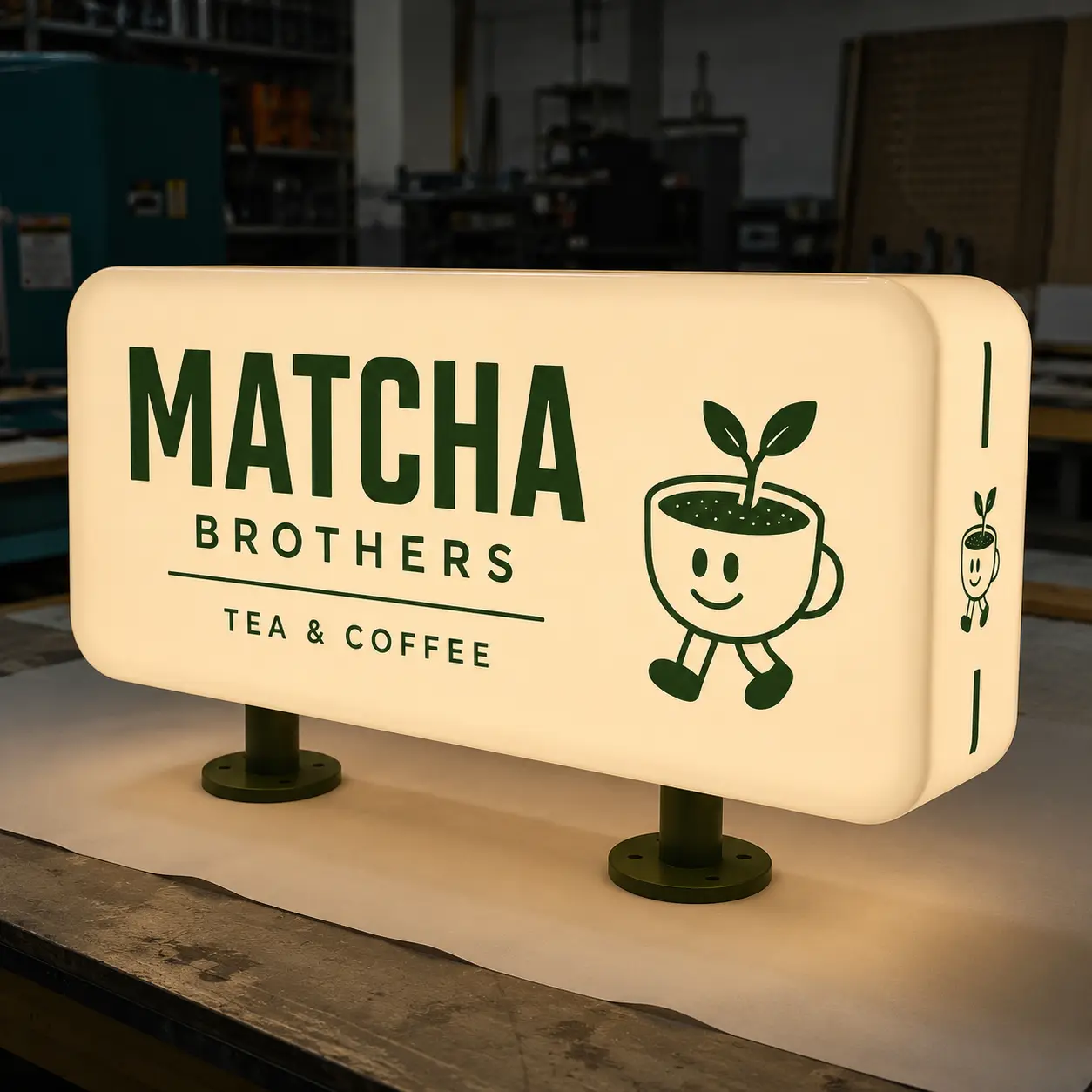 Custom outdoor LED signage for shops and businesses